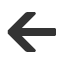 wide-headed-leftwards-barb-arrow icon