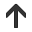 wide-headed-upwards-barb-arrow icon