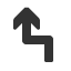 left-evade-nav-barb-arrow icon