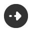 rightwards-circle-dash-triangle-headed-arrow icon