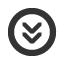 downwards-circle-empty-light-double-chevron icon