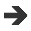 wide-headed-rightwards-medium-barb-arrow icon