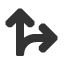 up-or-right-nav-arrow icon