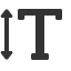 text-height icon