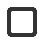 square-empty icon