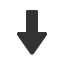 arrow-down icon