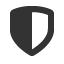 shield-half icon