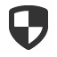 shield-quarter icon