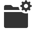 folder-cogwheel icon