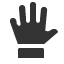 hand-open-alt icon