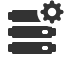 server-cogwheel icon