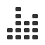 equalizer-dots icon