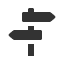 directions-sign icon