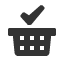 basket-check icon