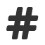 hash icon