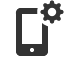 mobile-phone-cogwheel icon