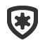 shield-empty-virus icon