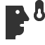 face-temperature-normal icon