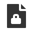file-lock icon