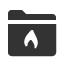 folder-burnable-alt icon