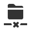 folder-network-off icon