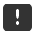square-alert icon