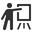 teaching-paperboard icon