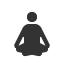 sitting-cross-legged icon