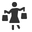 woman-shopping icon