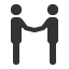partners-handshake-formal icon