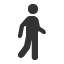 walking-slowly icon