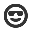 smiling-sunglasses icon