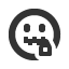 zipper-mouth icon