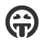 squinting-tongue icon