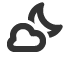 cloudy-partly-night icon