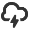 cloud-thunder icon
