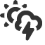 cloudy-partly-thunder icon