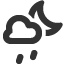rain-showers-light-night icon