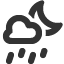 rain-showers-night icon