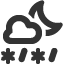 sleet-showers-heavy-night icon