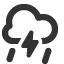 rain-thunder icon